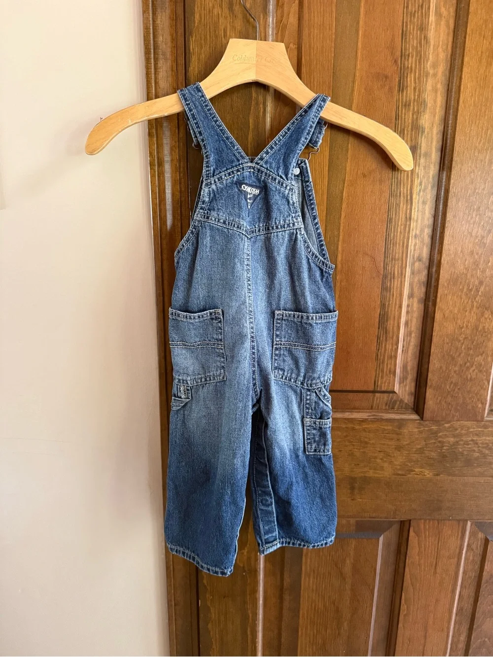 OshKosh B'gosh Vintage Wash Blue Denim Overalls